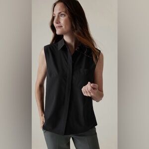 NWT Athleta Everlasting Tank Top. Medium. Black